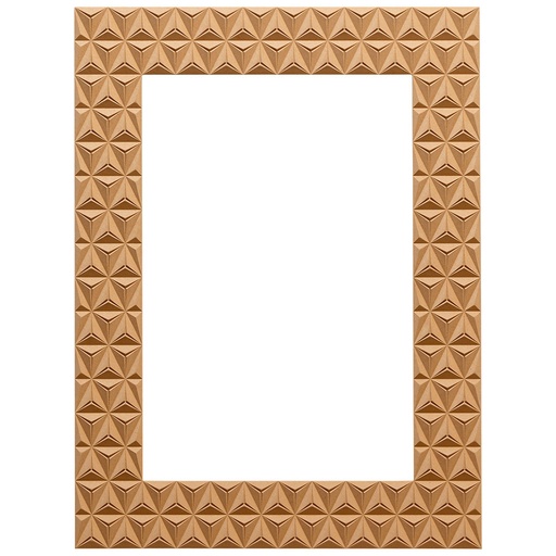 [7105C] The rectangular mirror frame in MDF