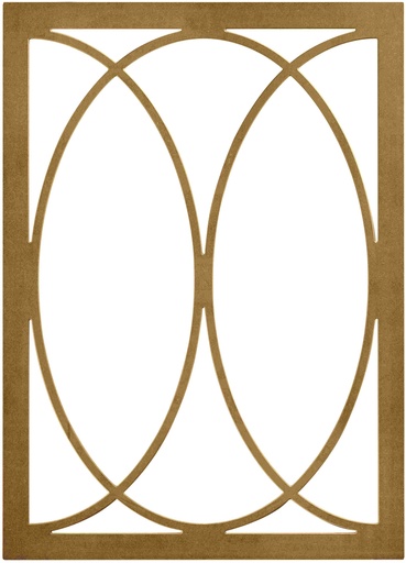 [AYN-182] The rectangular mirror frame in MDF