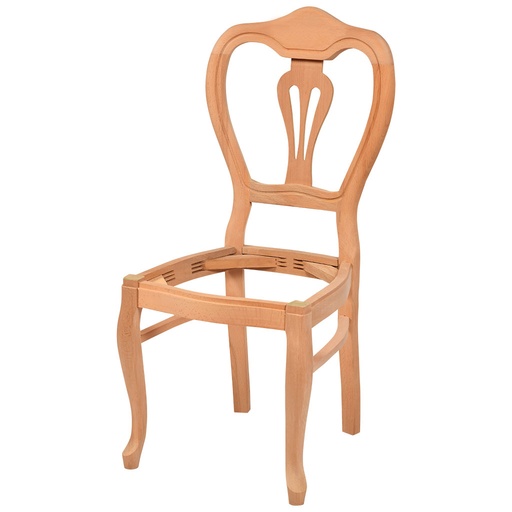 [5758C] Wooden chair skeleton