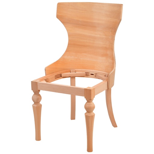 [5862C] Wooden chair skeleton