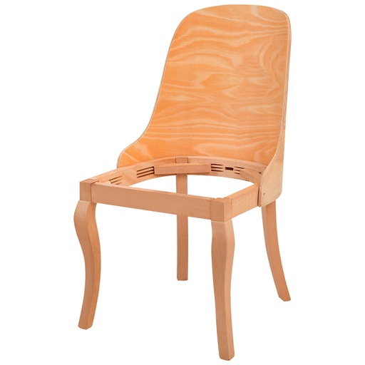 [5870C] Wooden chair skeleton