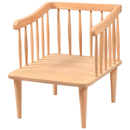 [6731C] Wooden chair