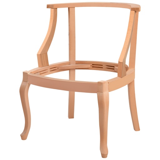 [6737C] Wooden chair