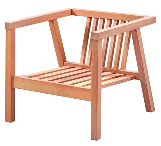 [CAY-131-1] Chaise en bois