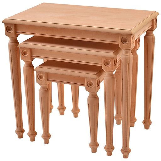 [5012C] Ensemble de table en bois